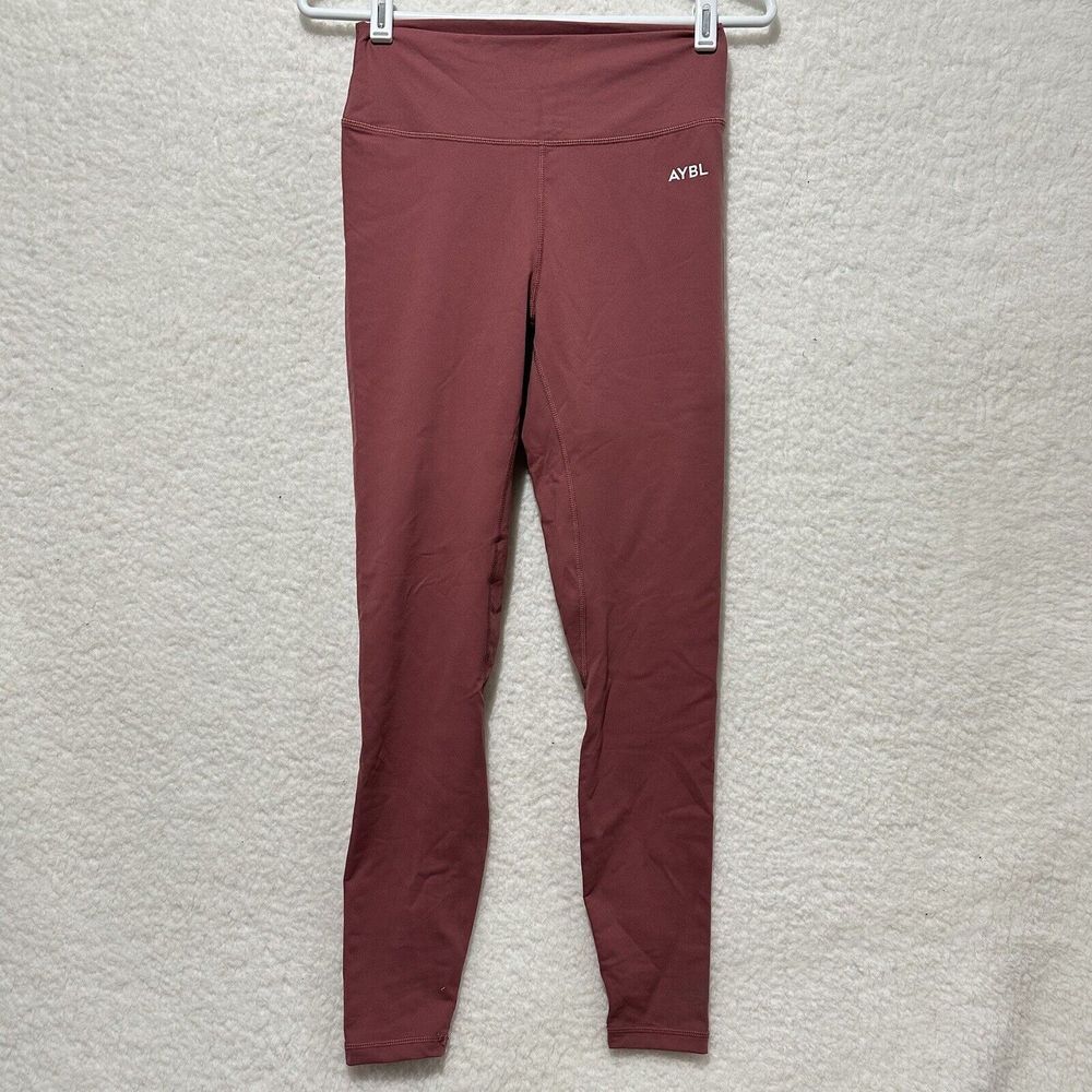 AYBL Women's Pink Leggings Size Mediumā